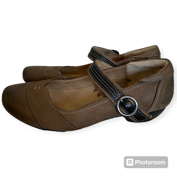 Taos leather Mary Jane shoes Sz 7.5 - Picture 4 of 14